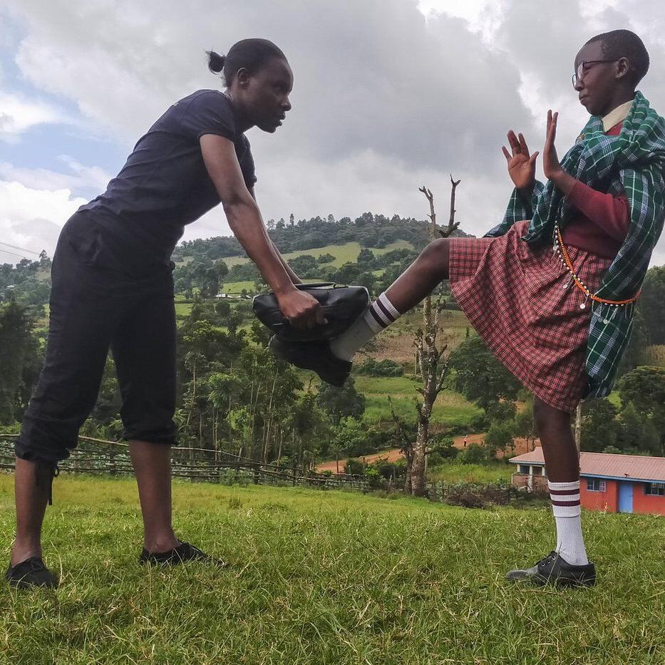 Maasai girls take up self-defense as protection from sexual abuse and early marriage